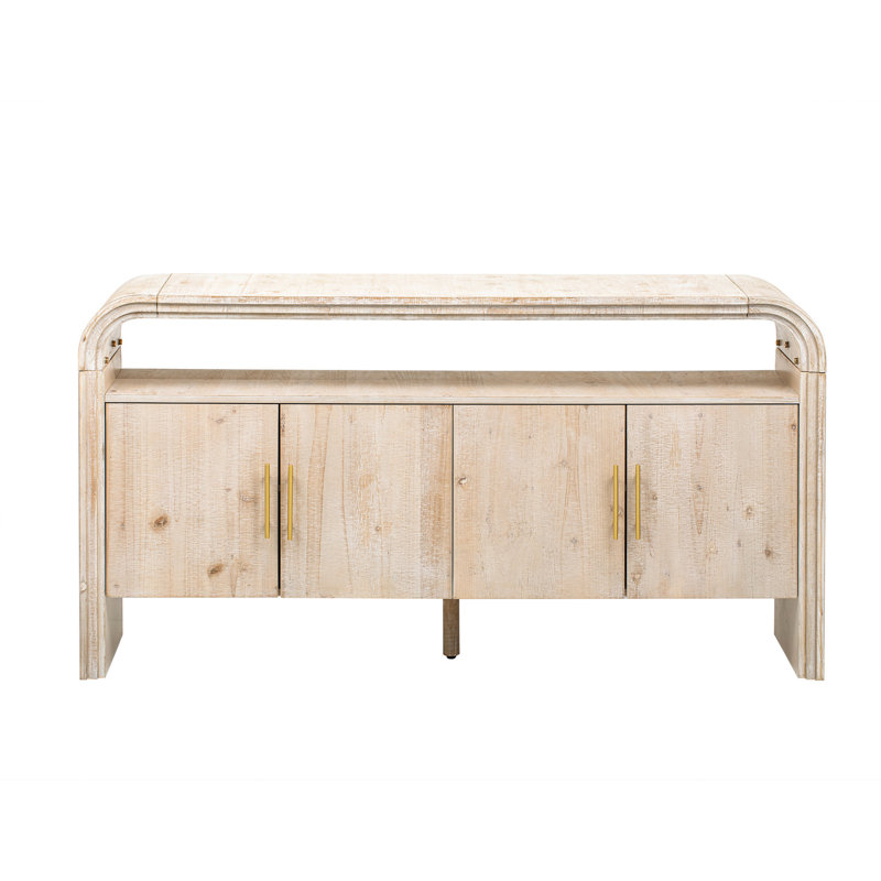 Console en placage de sapin traité pour le vestibule - Style moderne, mise en valeur pratique du grain du vestibule,