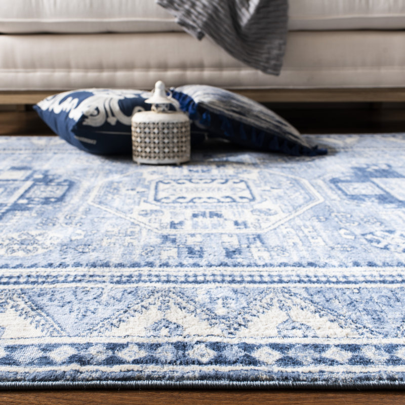 Attleboro Southwestern Hand Woven Area Rug, Square 201 cm