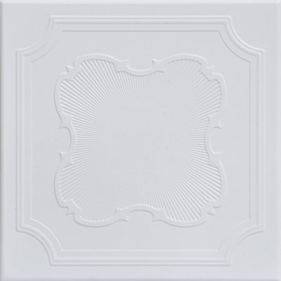 Coronado 1.6 ft. x 1.6 ft. Polystyrene Glue-up Ceiling Tile