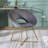Enneko Velvet Accent Chair-1024677490
