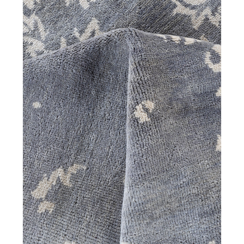 Overdyed One-of-a-Kind 8' 10" X 11' 10" Hand Knotted Area Rug