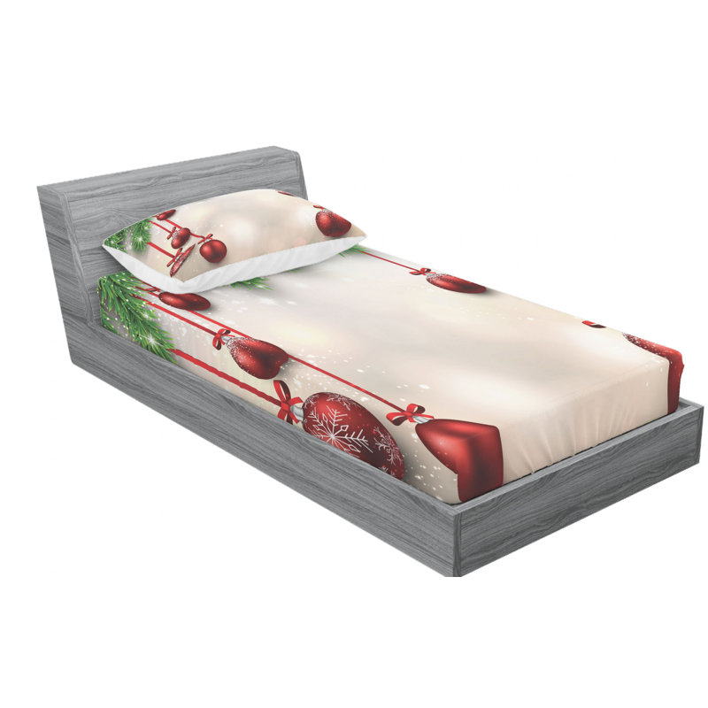 Microfiber Sheet Set, Twin Sheet Set + Fitted Sheet + 1 Pillowcase