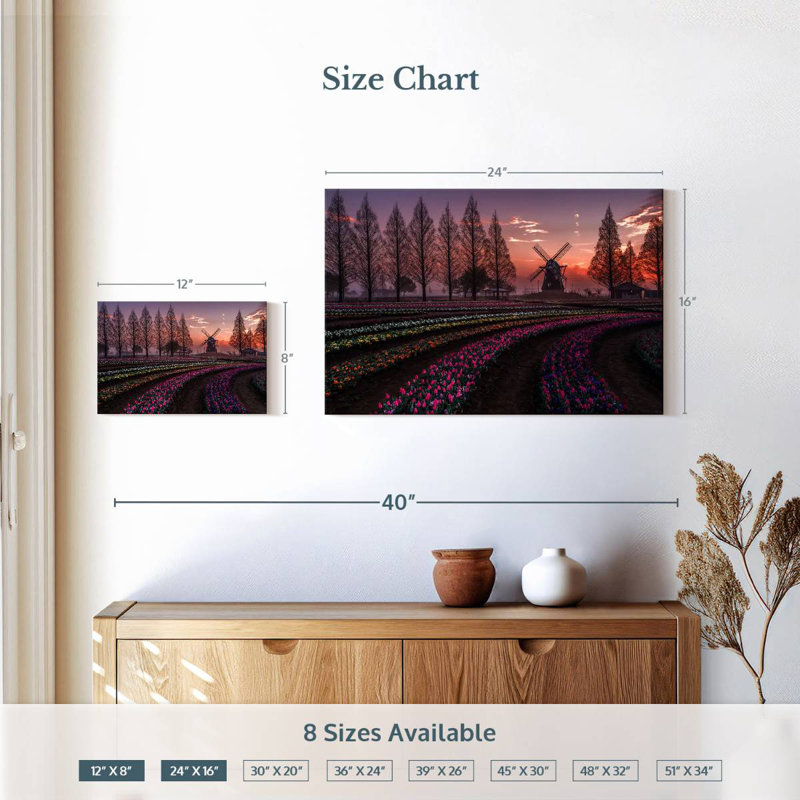 Alvord Flower Garden Sunset