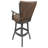 Callisnagh Swivel Wood Bar Stool 30" Seat - Beige Vinyl-276005060-276005074