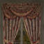 Garnet Window Waterfall Valance