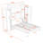 Wooden Murphy Bed with Shelves and Wardrobes-354532384-354532391
