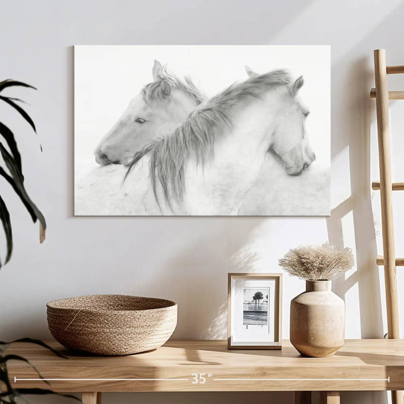 Brampt Stas Horses, 16" H x 24" W
