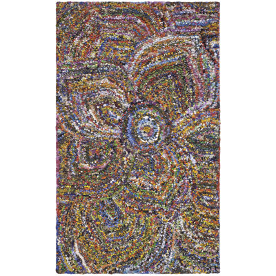 Anaheim Hand Tufted Cotton Floral Rug