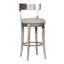 Miles Swivel Upholstered Bar Stool with Solid Wood Frame-44561450-62675983-99922896