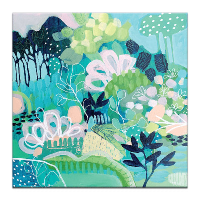 Venturing Out by Clair Bremner - Floater Frame Print on Canvas