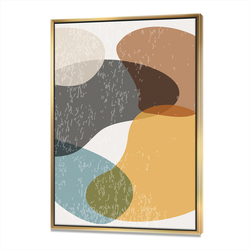 «Minimal Elementary and Geometric Compostions», impression flottante sur toile, H 40 po x l 30 po x 1,5 po