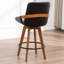 Swivel Upholstered Counter Stool-2011558009-2011558011-2011558010