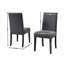 Chaises de salle à manger en tissu Biony avec garniture cloutée, sièges élégants et confortables pour les salles à manger modernes-121054298