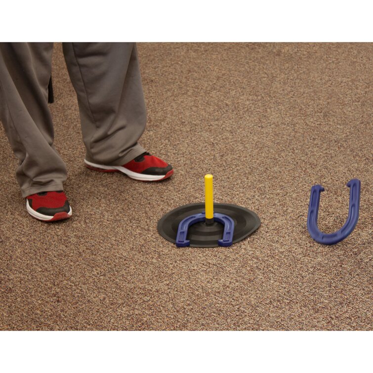 GSE Games & Sports Expert Indoor and Outdoor Rubber Horseshoes Set