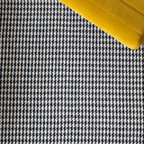 Nelya Hand Woven Wool And Cotton Houndstooth Rug