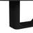 Girton 72" Rectangular Dining Table In Black-1824839129