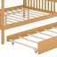 Lit en bois avec lit gigogne simple-2069462515