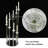 31.5'' H Glass Tabletop Candelabra