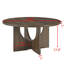 Table basse moderne et minimaliste, table basse en bois massif, table basse de style nordique, conception simple, idéale pour la maison et le bureau.-581097151