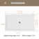 60" X 36" White Shower Base With Drain Assembly And Drain Cover Included, Non-slip Shower Pan