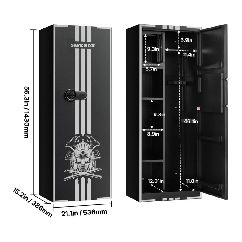 Gun Safe Electronic and Key