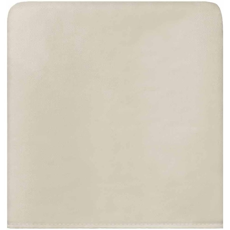 Housses de dossier de chaise de cygne blanches pour la salle à manger, housse de protection de dossier en lin de couleur unie beige ferme, housses de chaise de salle à manger d'art moderne rustique 6 pièces