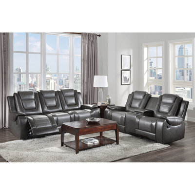 Modern Sofa Luxury  Sofa Set  Reclining Sofa  Formal Furniture Premium Upholstery Comtable  Finish