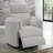 Boucle Glider With Recliner Function With Swivel