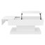 Lift Top Solid Coffee Table with Storage