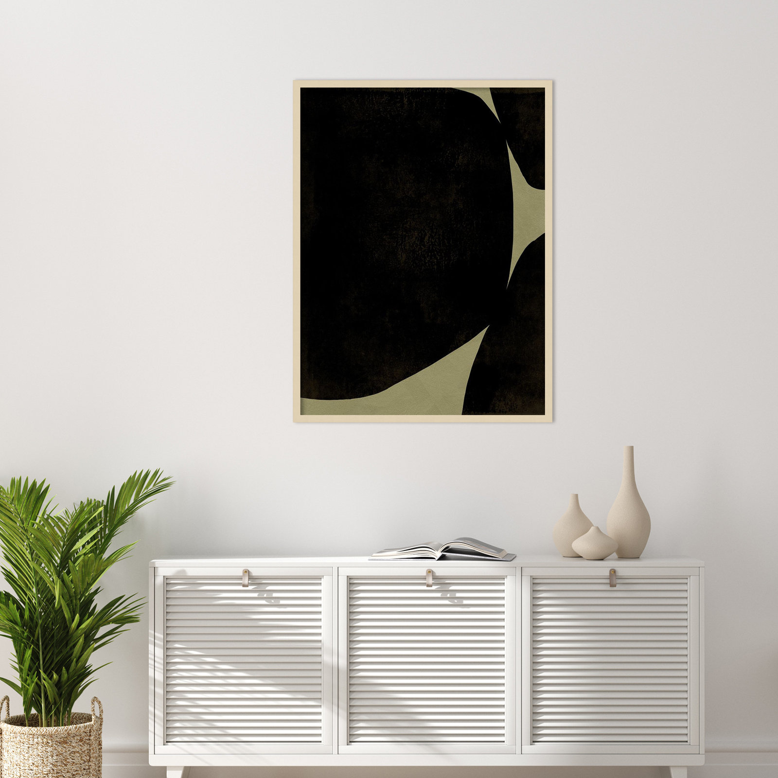 Heirloom Orbs I Print by Jacob Green, 41" H x 31" W x 1" D, Brown