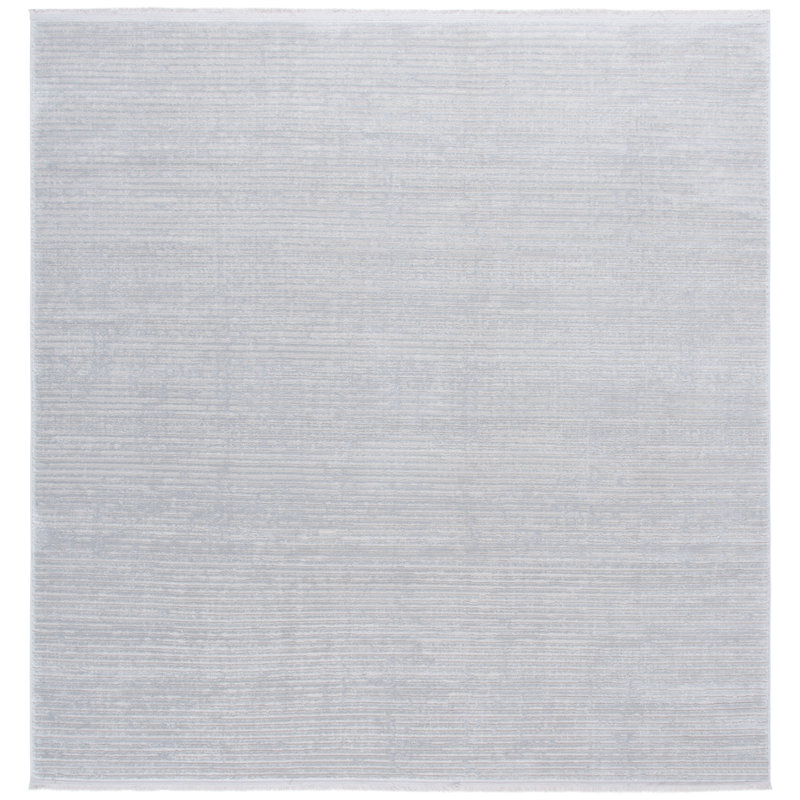 Tapis gris / ivoire Nawab 562, Carré 6 pi 7 po