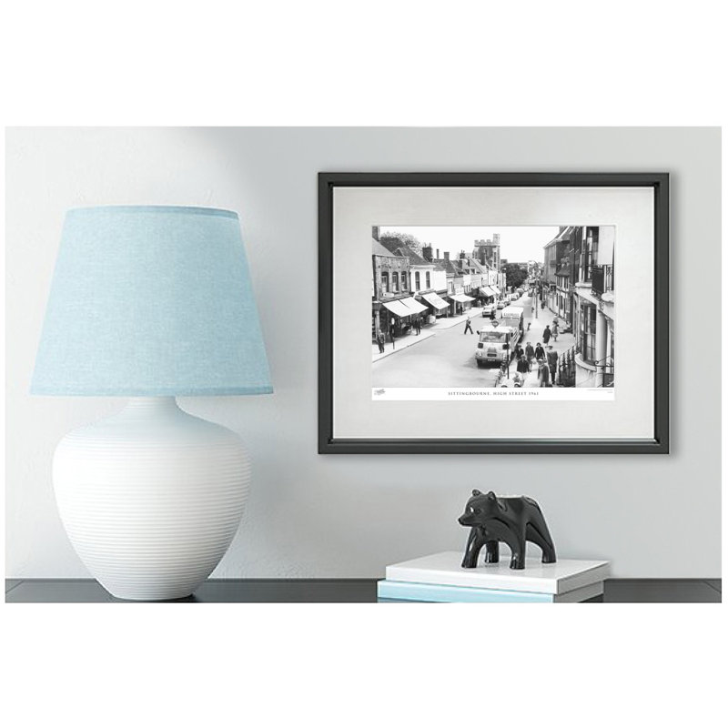 Sittingbourne, High Street 1961 by Francis Frith - Single Picture Frame Print, 28cm H x 36cm W x 2.3cm D