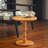 Round Side Table With Spindle Leg