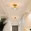Horn-Shaped Glass Ceiling Light