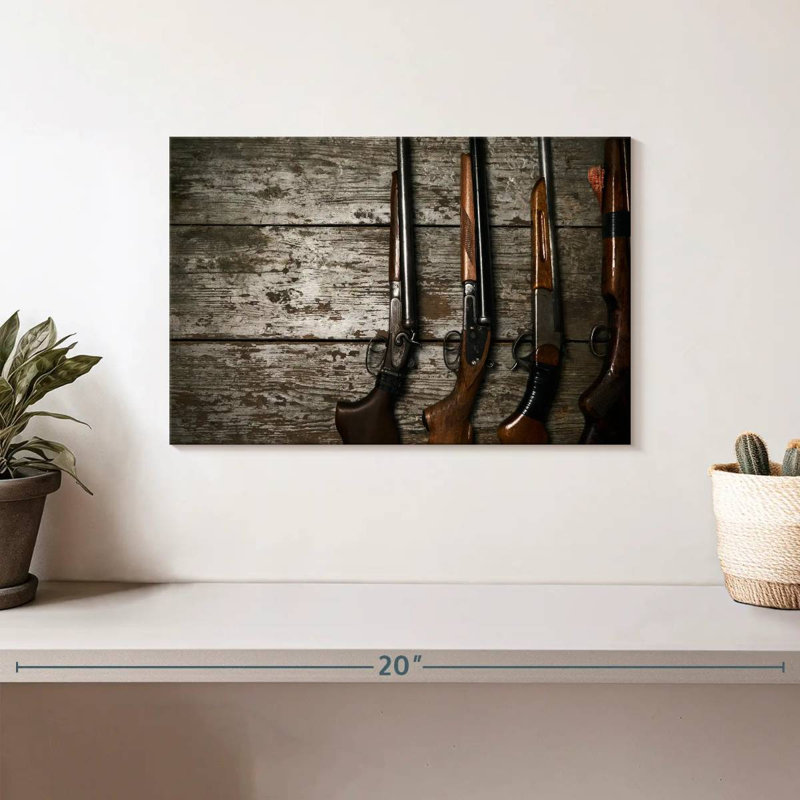 Armes de chasse Senne, H 8 po x l 12 po