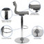 Chaise de bureau ergonomique Minnick Big & Tall LeatherSoft avec appui-tête et accoudoirs-338819557