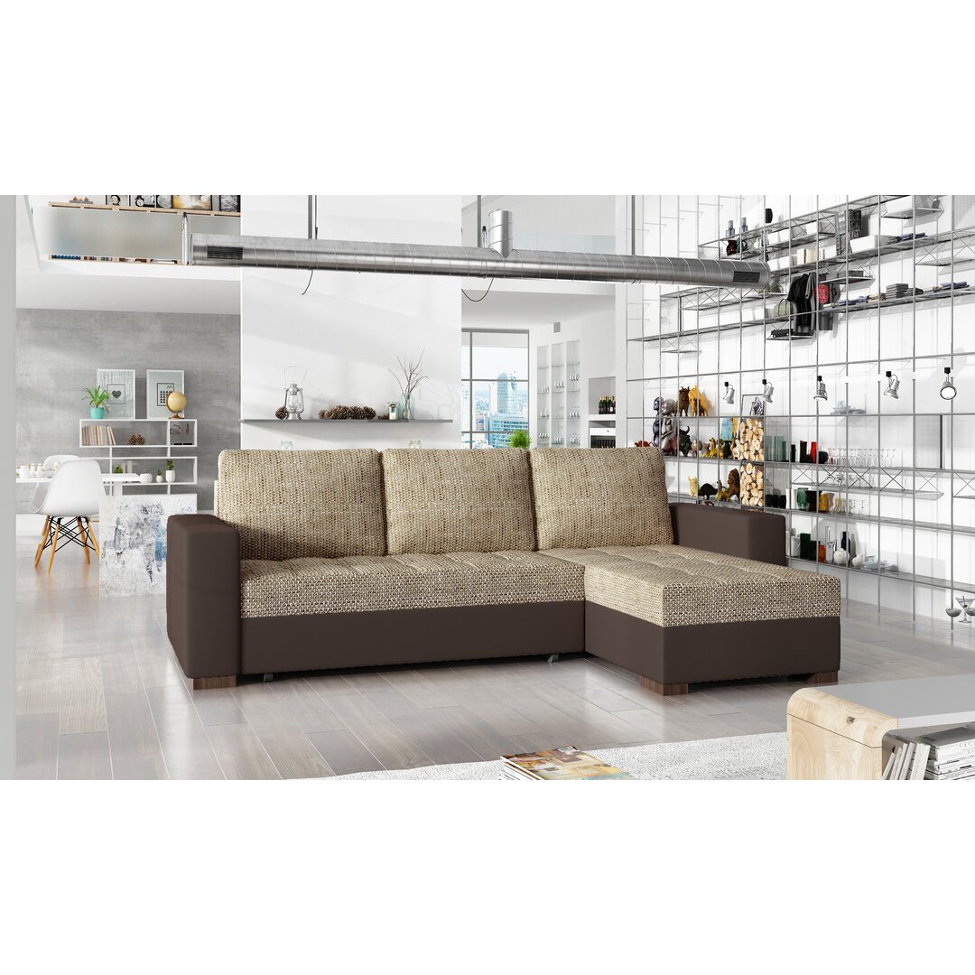 Ecksofa Dority mit Bettfunktion