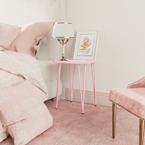 Pink End & Side Tables You'll Love | Wayfair