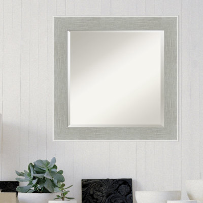 Miroir de salle de bain mural biseauté Lawhorn