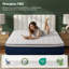 Matelas hybride à ressorts ensachés en mousse viscoélastique respirante-1449078970