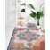 Tapis oriental bleu