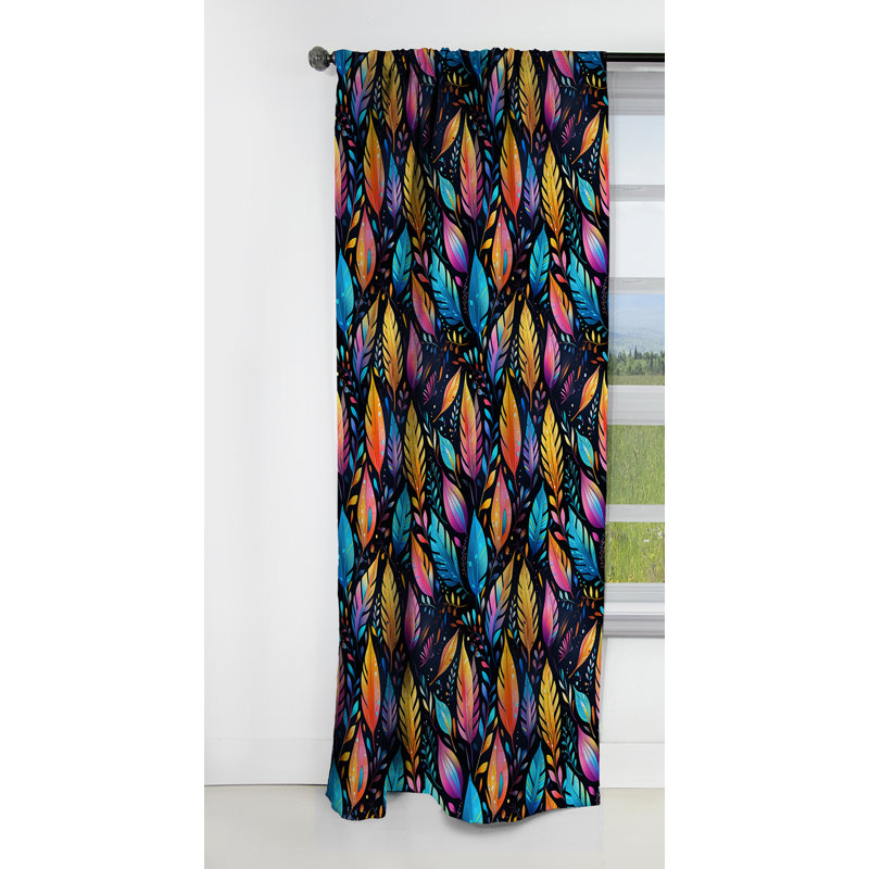 Motif bohème tribal Dreamscape, L 52 po x L 84 po