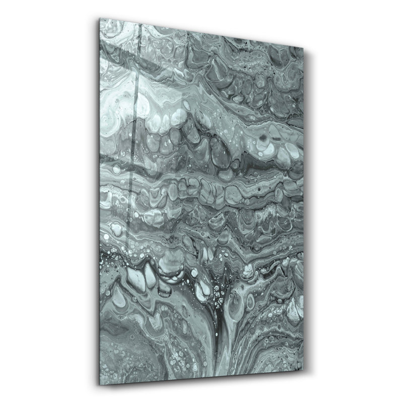 Peinture décorative en verre trempé
