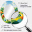 Modern Modern Bold Farm Horizon I - Grand miroir mural ovale sur métal-1676892400