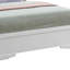 Grand lit Verona G6790C-QB3, champagne argenté