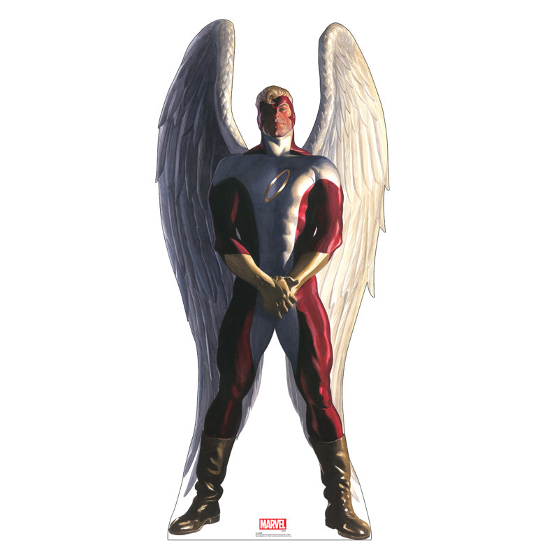 «Angel» grandeur nature en carton