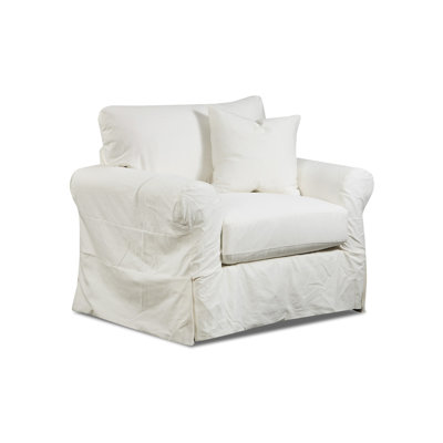 Cassanora Snow Slip Cover Chair