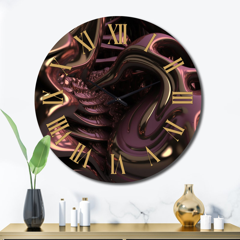 Horloge murale Futuristic Labyrinth, Très grand