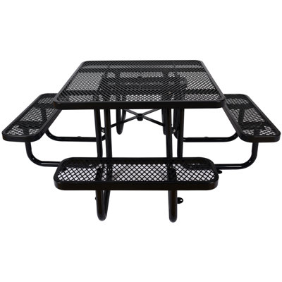 Table de pique-nique carrée 46 po