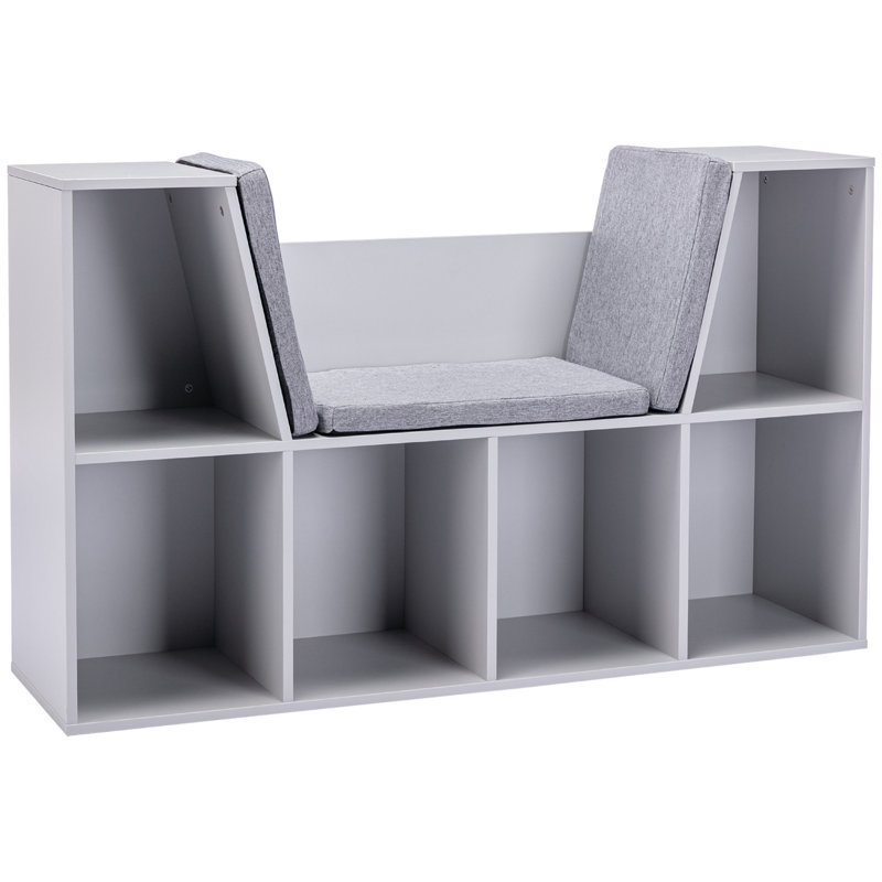 Bibliothèque multi-rangement en MDF pour enfants